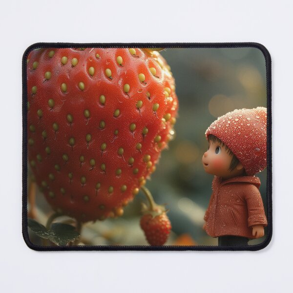 Item preview, The Boy and the Strawberry designed and sold by Sacrini.