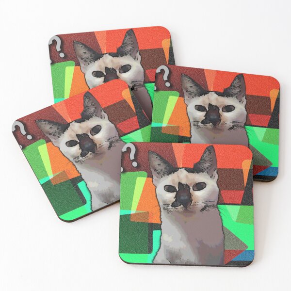 Item preview, Whimsical Whiskers: Cat Multi-Background Pattern designed and sold by samutsariatbpa.