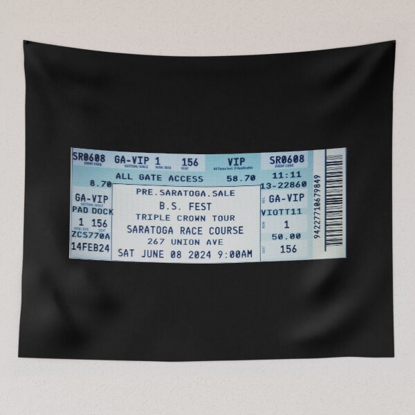 Item preview, B.S. FEST Ticket Stub designed and sold by Puddletown Trading Company.