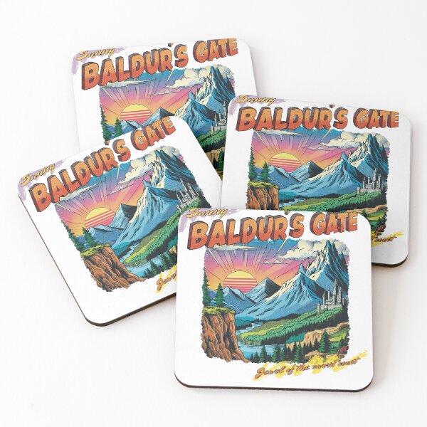 Item preview, Baldur’s Gate Tourism  designed and sold by Nine Lives Design.