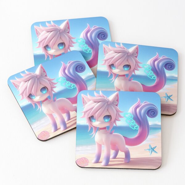 Item preview, The Seaside Fantasy Cat designed and sold by JellyBeanSpark.
