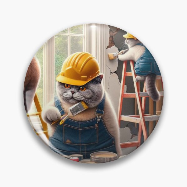Item preview, cat building house designed and sold by Catsmoment.