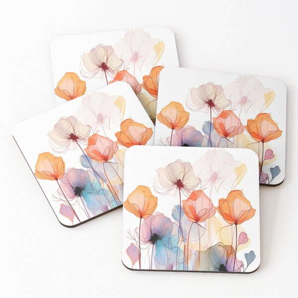 Item preview, Flowery Watercolours  designed and sold by Mseabro.