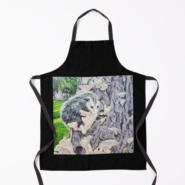 Item preview, Bashful, opossum painting designed and sold by Joyful Chaos Art.