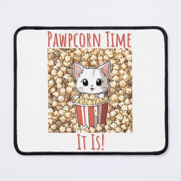 Item preview, Pawpcorn Time It Is! designed and sold by snowskin.