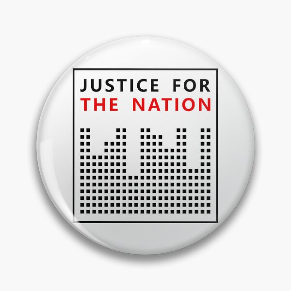 Item preview, justice for nation designed and sold by StickerDonArt.