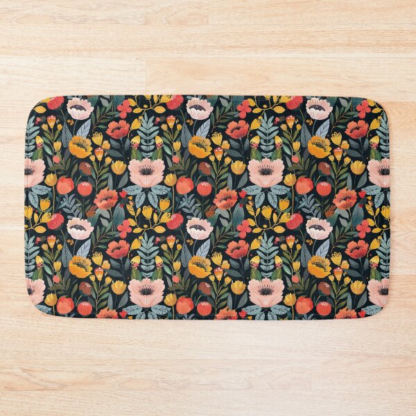 Item preview, Cute Vivid Floral Pattern designed and sold by Deepestblue.
