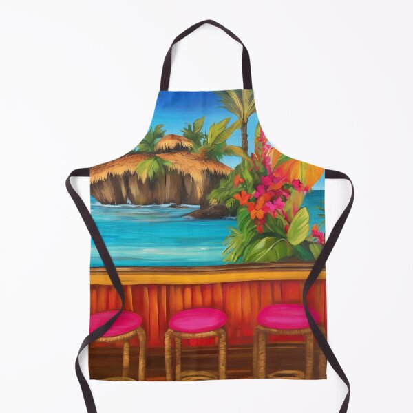 Item preview, Tropical Tiki Bar Art Island Vibes  designed and sold by Tamas Das.