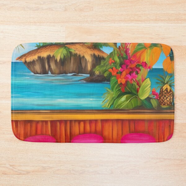 Item preview, Tropical Tiki Bar Art Island Vibes  designed and sold by Tamas Das.