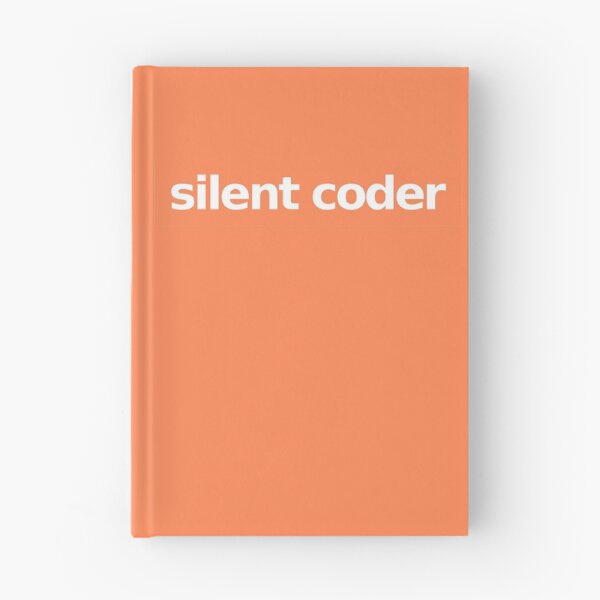 Item preview, Silent Coder - Orange designed and sold by munchgifts.