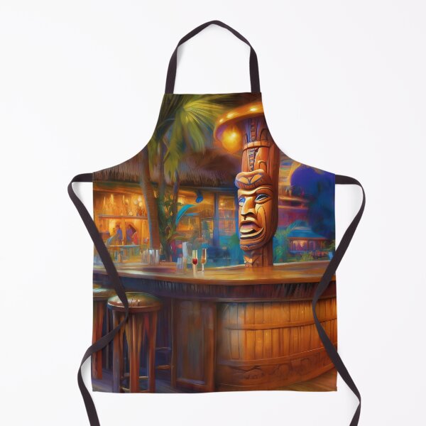 Item preview, Vintage Tiki Bar Decor Retro Paradise  designed and sold by Tamas Das.