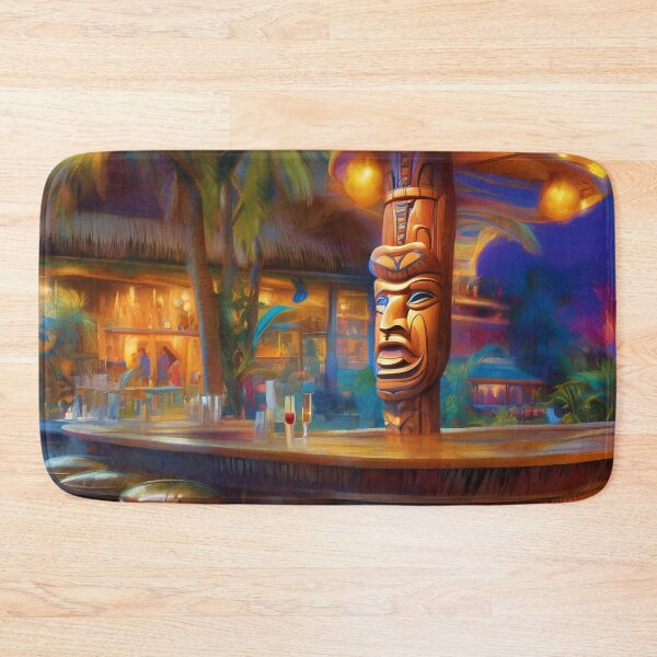 Item preview, Vintage Tiki Bar Decor Retro Paradise  designed and sold by Tamas Das.