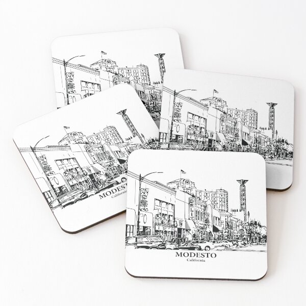 Item preview, Modesto - California designed and sold by Lakeric Cityscapes.