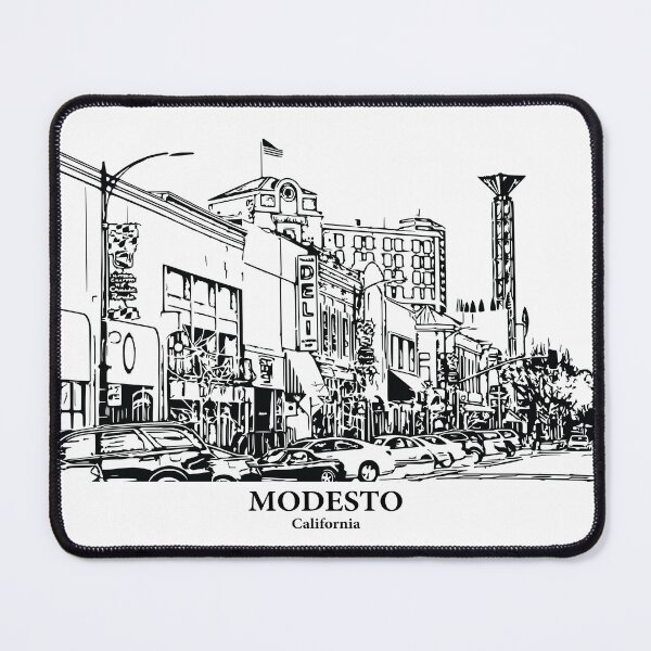 Item preview, Modesto - California designed and sold by Lakeric Cityscapes.
