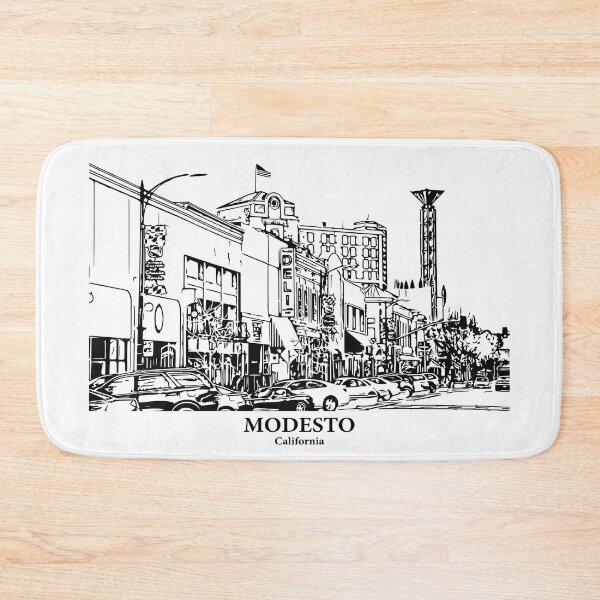 Item preview, Modesto - California designed and sold by Lakeric Cityscapes.