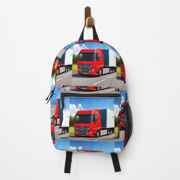 Item preview, red aero style truck designed and sold by janjacbu.