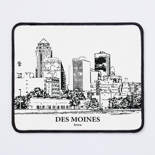 Item preview, Des Moines - Iowa designed and sold by Lakeric Cityscapes.
