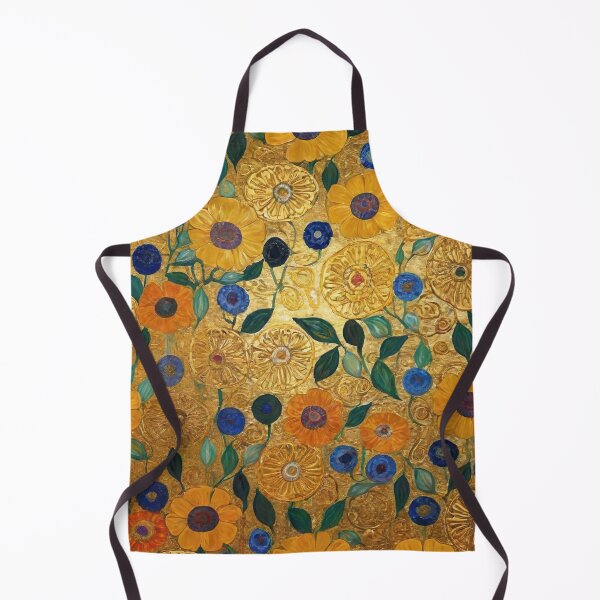 Item preview, Gustav Klimt Flowers and Gold designed and sold by maniacfitness.
