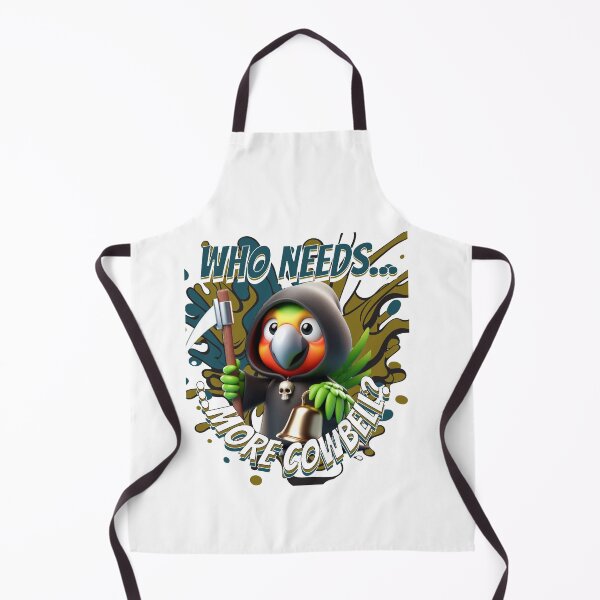 Item preview, More Cowbell - Grateful Parrot Designs designed and sold by Smokinjoe66.