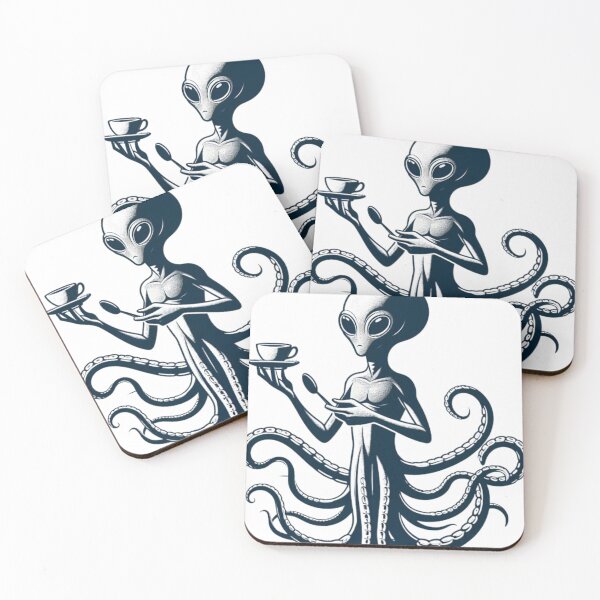 Item preview, Alien pose coffe designed and sold by Kasta1989.