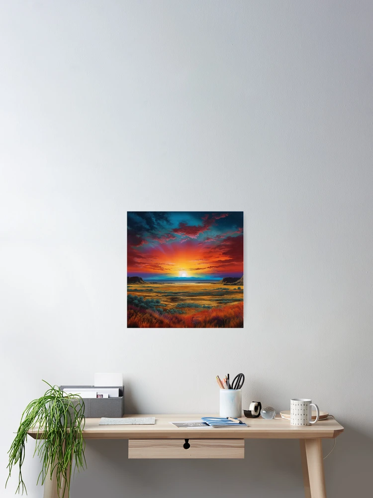 Thumbnail 2 of 3, Poster, Sunset Splendor designed and sold by PrintPulseInk.