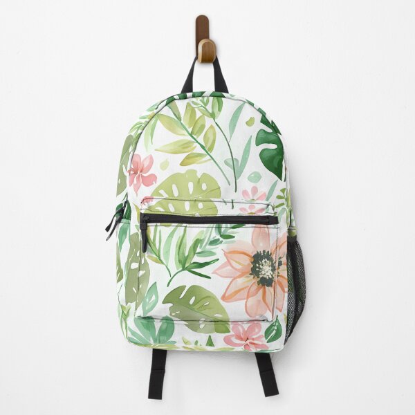 Item preview, Pastelli florals on a greenery pattern designed and sold by budhapix.