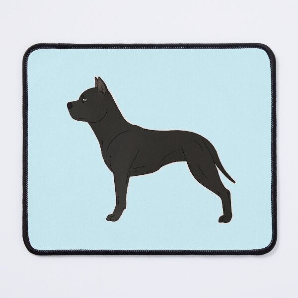 Item preview, Cropped Staffordshire Bull Terrier designed and sold by harmopiavu.