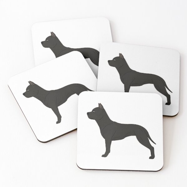 Item preview, Cropped Staffordshire Bull Terrier designed and sold by harmopiavu.