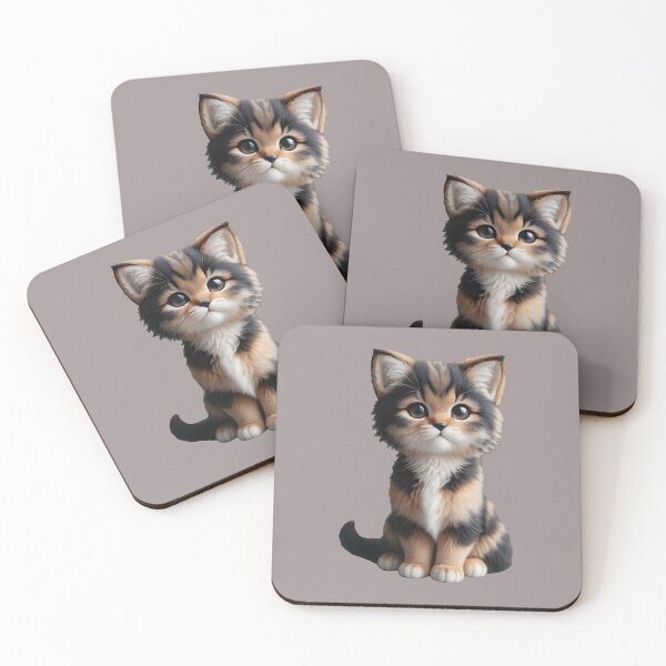 Artikelvorschau, Kitten Sticker entworfen und verkauft von WetRatz.