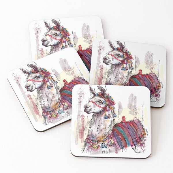 Item preview, Llama designed and sold by TraceyMackieArt.