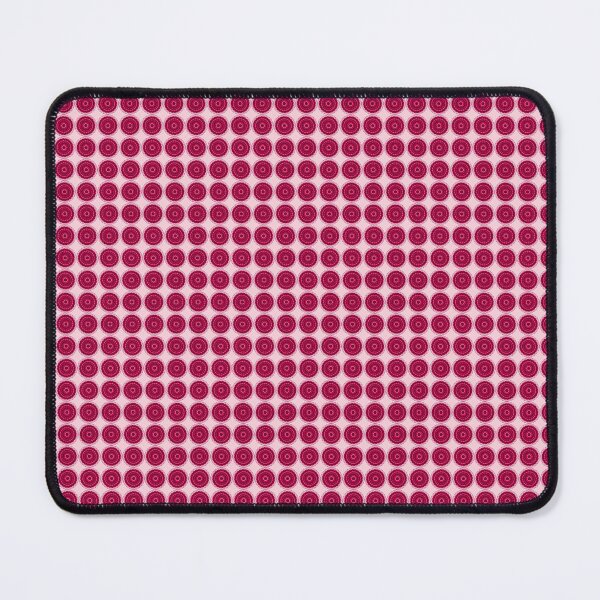 Item preview, Mini Print Red Pink Tiled Mosaic Abstract Mandala designed and sold by kattakitty.