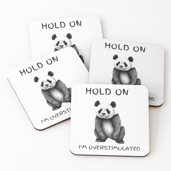 Item preview, Hold on I'm Overstimulated  designed and sold by Epic.