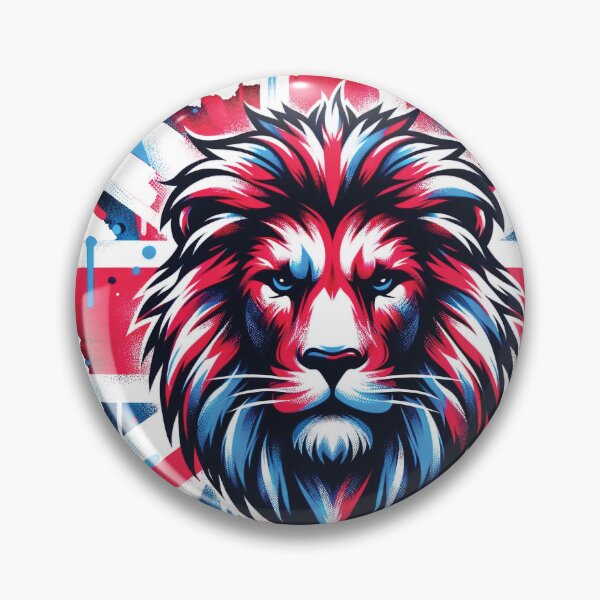 Artikelvorschau, Union Jack Löwe entworfen und verkauft von Random Designs.