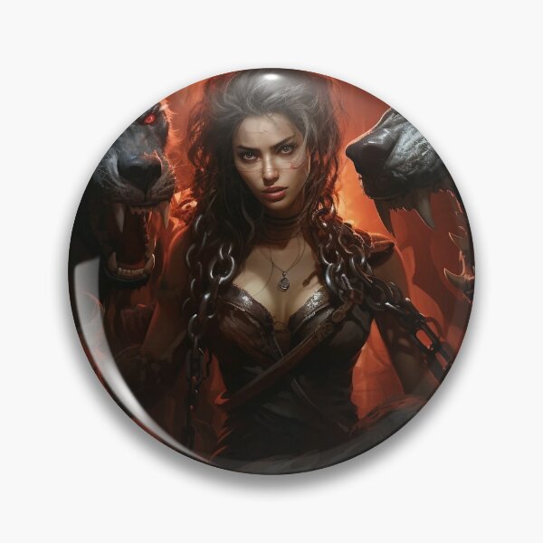 Item preview, Wolf Woman Art designed and sold by Obsidian Ink by Wilshire.