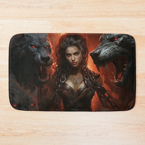 Item preview,  Wolf Woman Art designed and sold by Obsidian Ink by Wilshire.