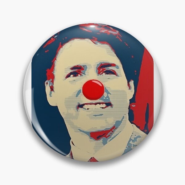 Item preview, Trudeau Clown designed and sold by Politicoparody.