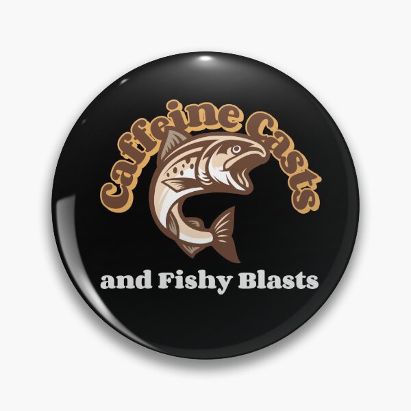 Item preview, Caffeine Casts And Fishy Blasts designed and sold by FISHGALA.