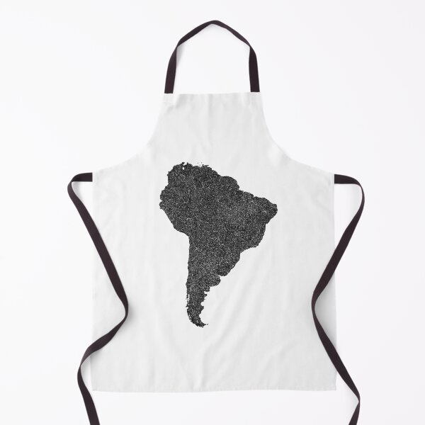 Item preview, South America Map and Pattern designed and sold by Naoswestvillage.