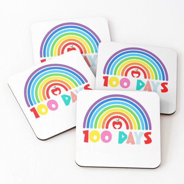 Item preview, 100 Brighter Days Rainbow Kindergarten Kids Teacher Vintage designed and sold by roboartpixel.