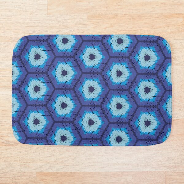 Item preview, Blue Ombre Ocean Hexagonal - small scale designed and sold by jackandbey.