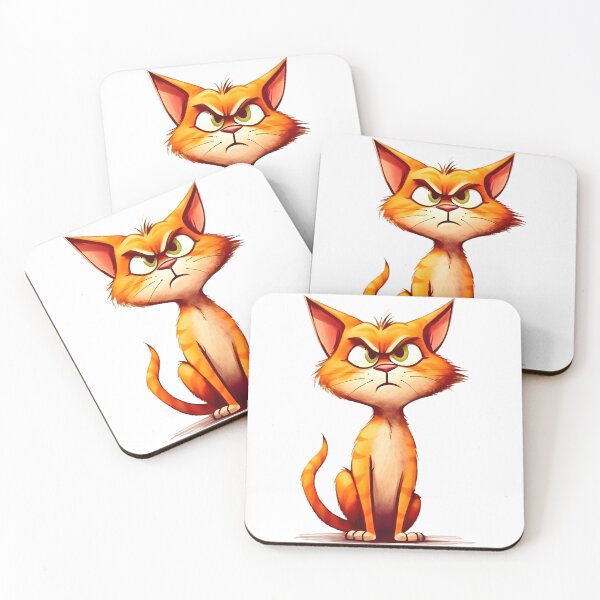 Item preview, Orange Grumpy Cat designed and sold by Bmorrcreative.