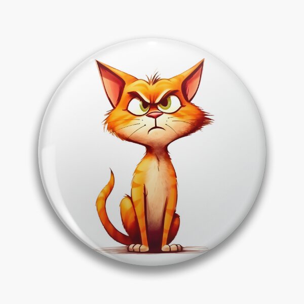 Item preview, Orange Grumpy Cat designed and sold by Bmorrcreative.