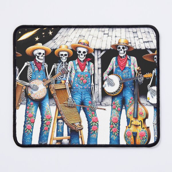Item preview, Dead Skeletons Grateful Washboard Dark Star Starlight Jam designed and sold by HippieFarms11.