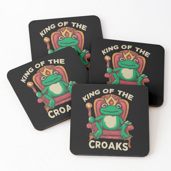 Item preview, King of the Croaks - Regal Frog Artwork designed and sold by Designowner.