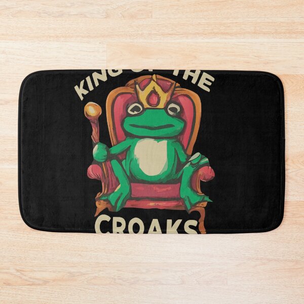 Item preview, King of the Croaks - Regal Frog Artwork designed and sold by Designowner.