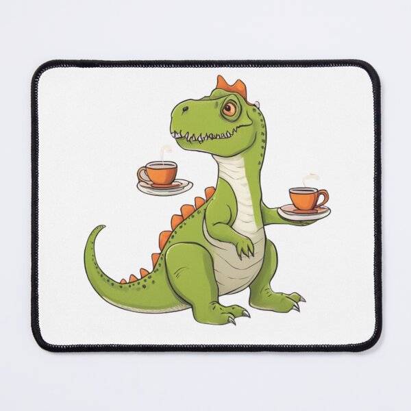 Item preview, T-Rex Tea Party - Dino Sips in Style designed and sold by LogoBlend.