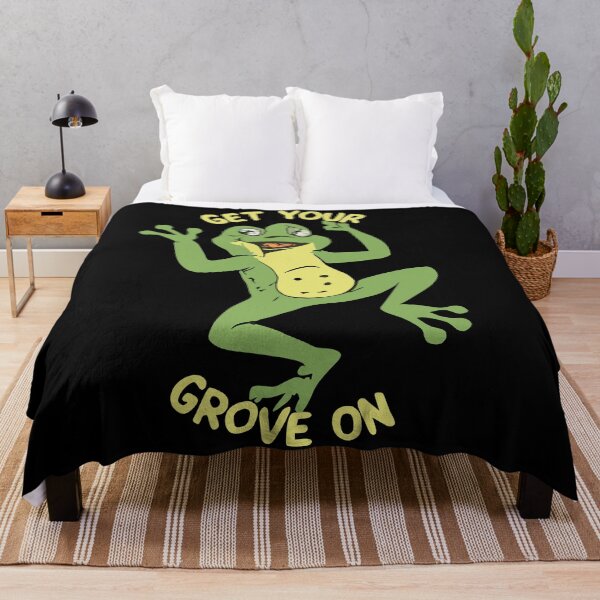 Item preview, Get Your Groove On - Funky Dancing Frog designed and sold by Designowner.