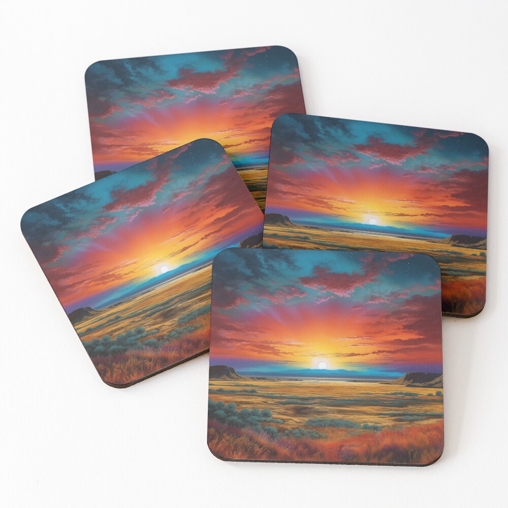 Item preview, Coasters (Set of 4) designed and sold by PrintPulseInk.