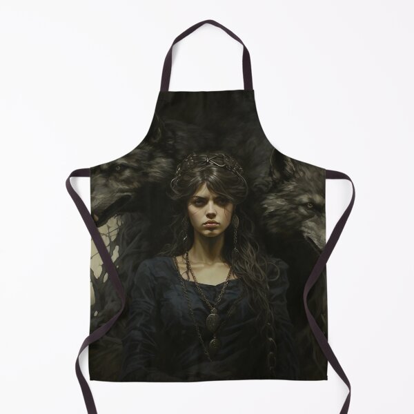 Item preview, Wolf Woman Art designed and sold by Obsidian Ink by Wilshire.