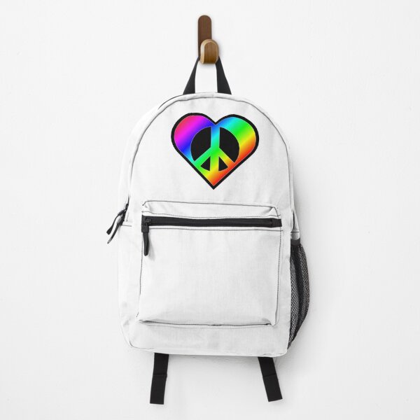 Item preview, Heart, love and peace rainbow designed and sold by YaSoff.